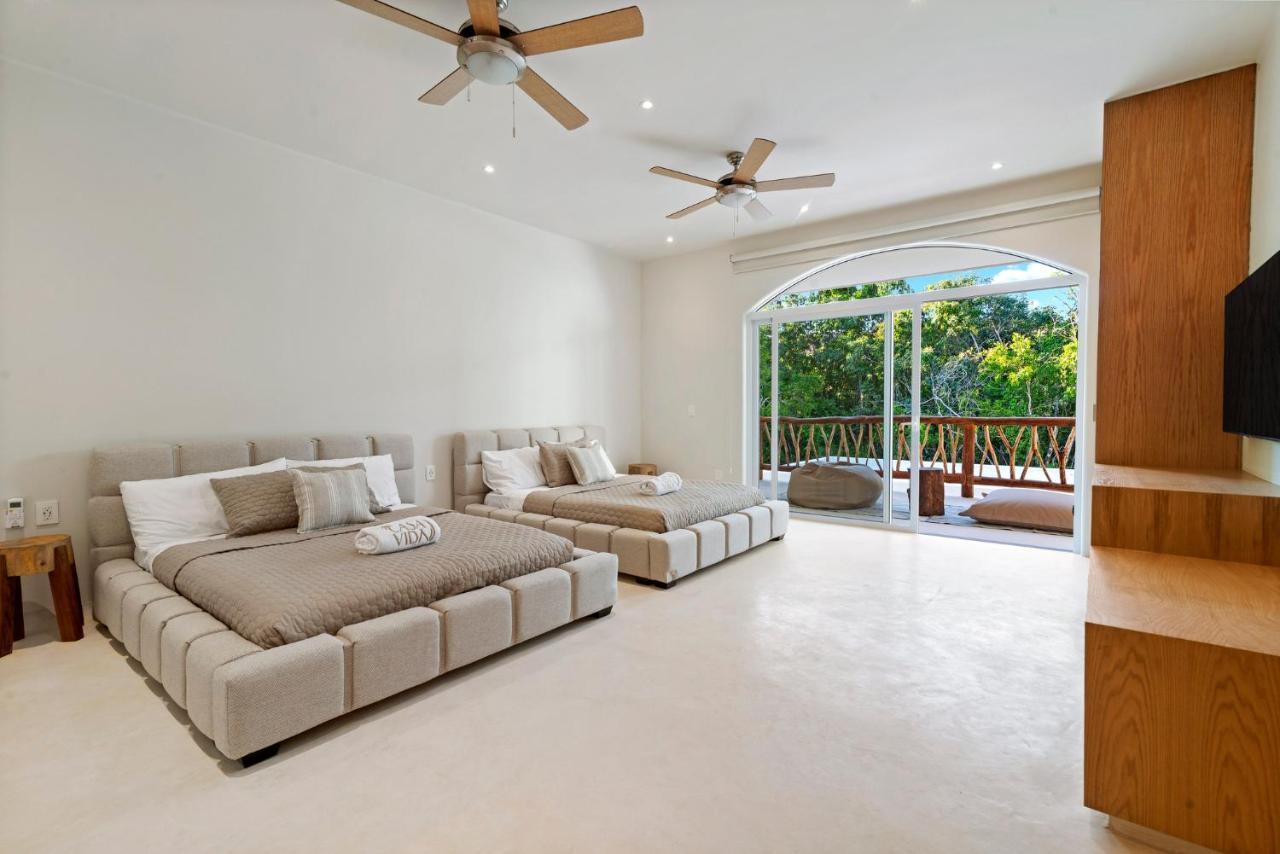 Casa Vida Luxury Villa 6Bd 7Br Sleeps Up To 19 In Aldea Zama Tulum Exterior photo